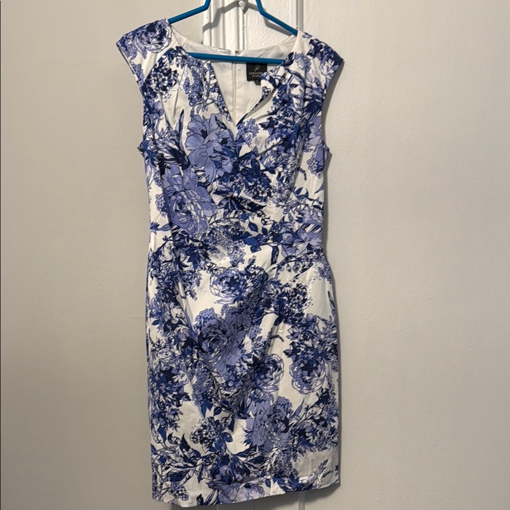 Blue/lavender dress